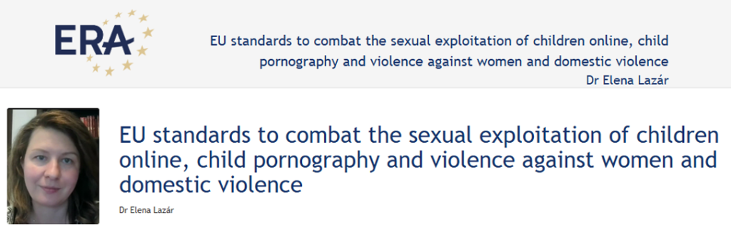 e-Presentation Elena Lazar