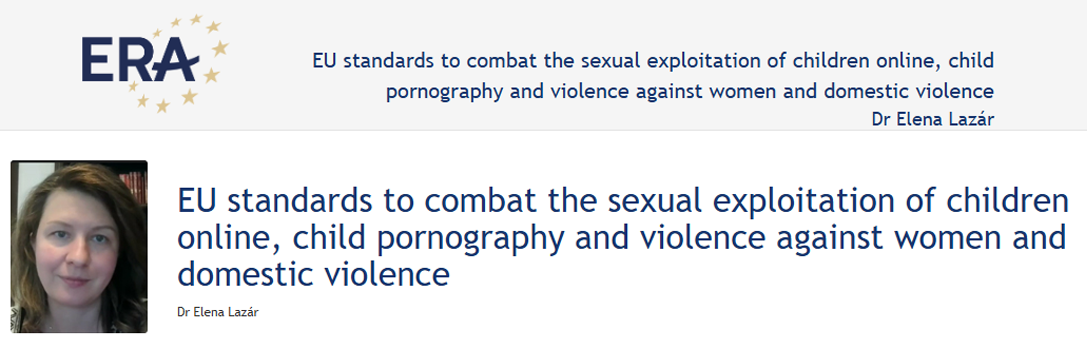 e-Presentation Elena Lazar